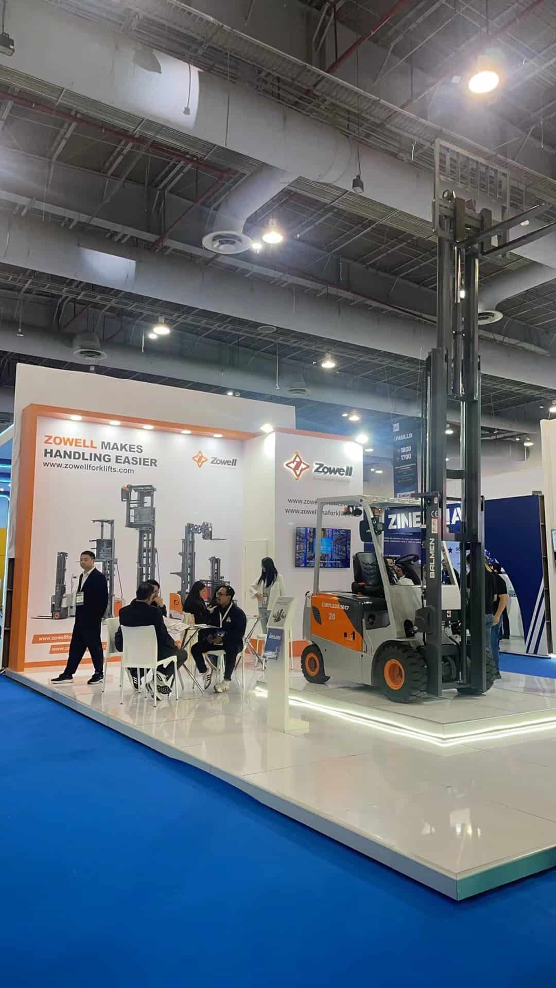 Zowell Forklift, 멕시코에서 열린 “SUMMIT & EXPO에서 만나요” 행사를 성공적으로 마무리했습니다.